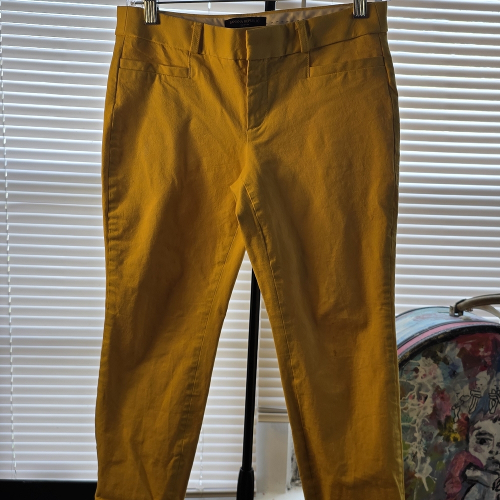 Banana Republic Saffron Gold Pants